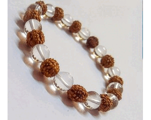 AstroQuest Product - Rudraksha Crystal Bracelet